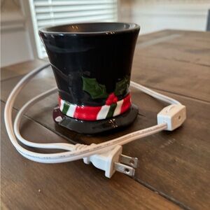 Yankee Candle Snowman Top Hat Wax Warmer!